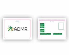 Carte d’identité ADMR + clip – Réf. 85-506 (2024)